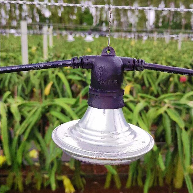 LED Grow Light for Indoor Plants E27 15W 48LED Beads Full Spectrum Fixture White Purple 220-240 V Vegetable Greenhouse4