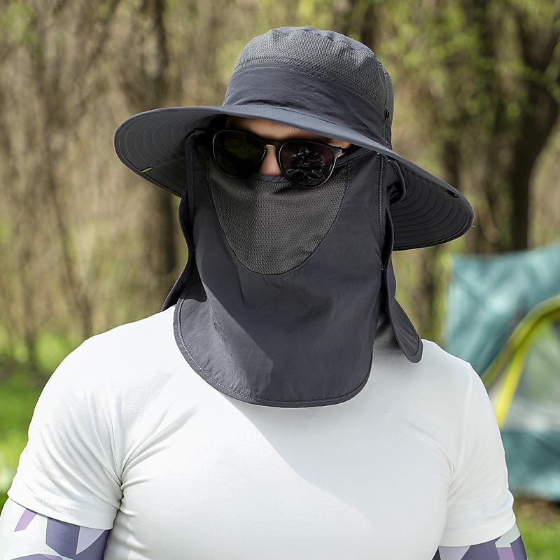 Sun Hat Bucket Hat Fishing Hat Hat Waterproof Portable UV Sun Protection Autumn / Fall Men's Women's Fishing Activity2