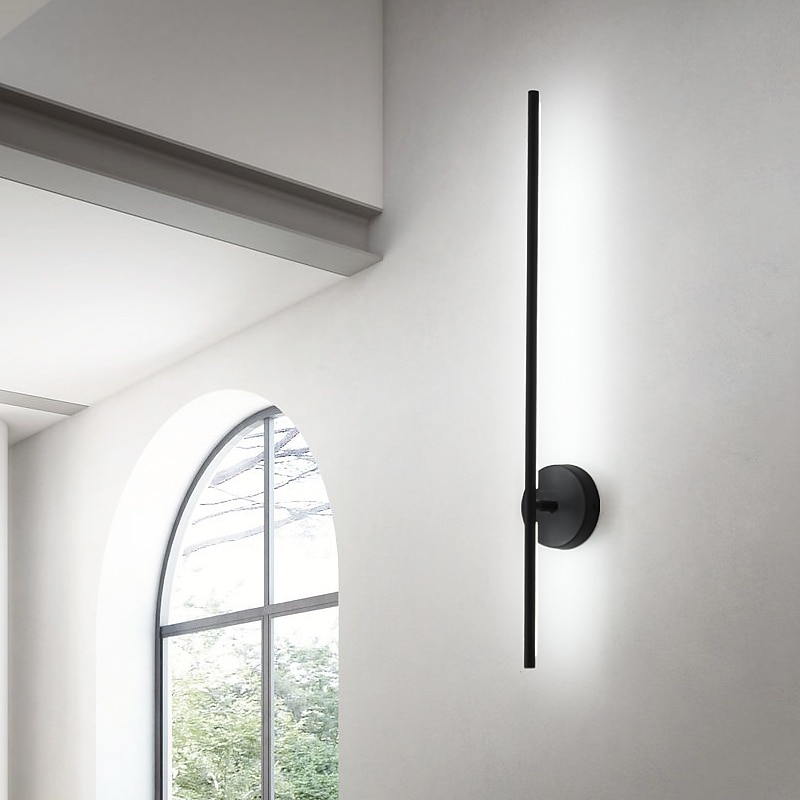 Lightinthebox LED Wall Sconce Lamp Indoor Minimalist Linear Strip Wall Mount Light Long Home Decor Lighting Fixture, Indoor Wall Wash Lights for Livin