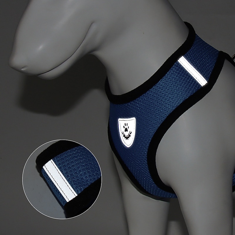 No Pull Dog Harness with Reflective Leash for Cats and Dogs4