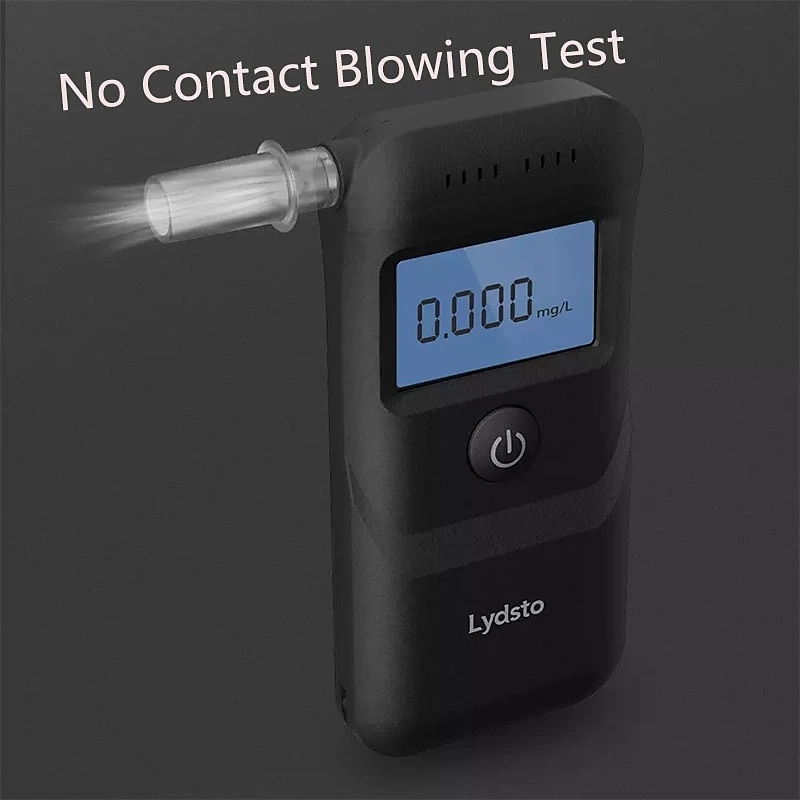 Lydsto Alcohol Tester Handheld Digital Breathalyzer LCD Display Portable Mini Meter Blowing Tester Detector2