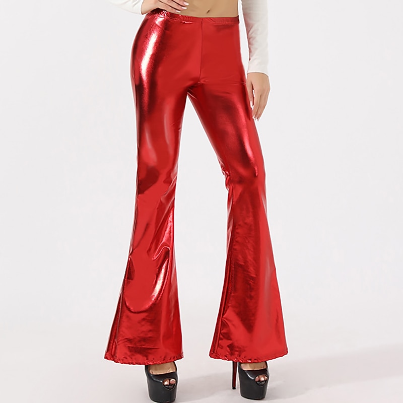 Disco Exotic Dancewear Pink Hobbies Pole dance Pants Pure Color Women's Performance Training High Polyester3