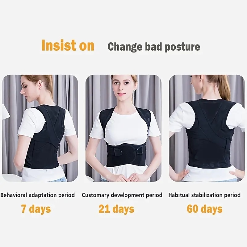 1pc Posture Corrector Corset Back Support Belt Orthopedic Back Belt Lumbar Corset Posture Brace4