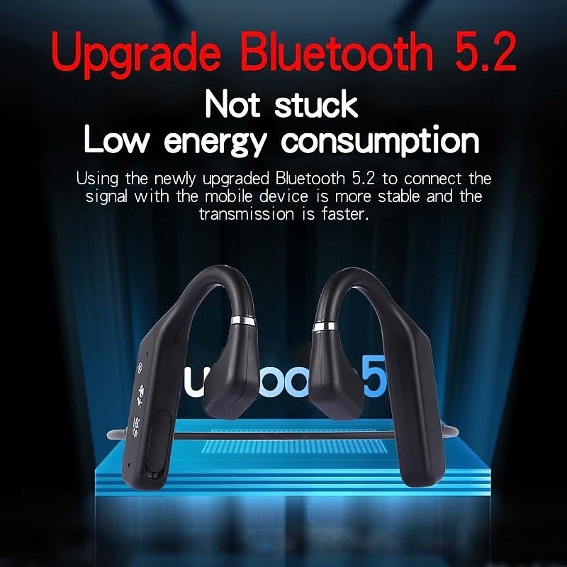 iMosi Q1 Bone Conduction Headphone Ear Hook Bone Conduction Headphones Bluetooth 5.2 Sports Waterproof Ergonomic Design2