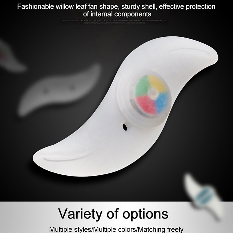 Bike Wheel Spoke Light Waterproof Balance Bicycle LED Tyre Tire Flash Lights Colorful Warning Lamp Bike Accessories Plastic4