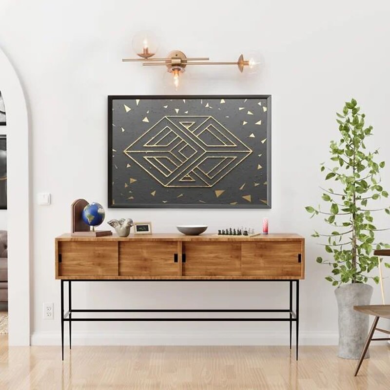 LED Wall Light 3 Lights Glass Wall Sconce Mid Century Modern Globe Wall Light Fixture Bathroom Vanity with Glass Shade Indoor Wall Sconce for Bedroom Living Room Corridor2