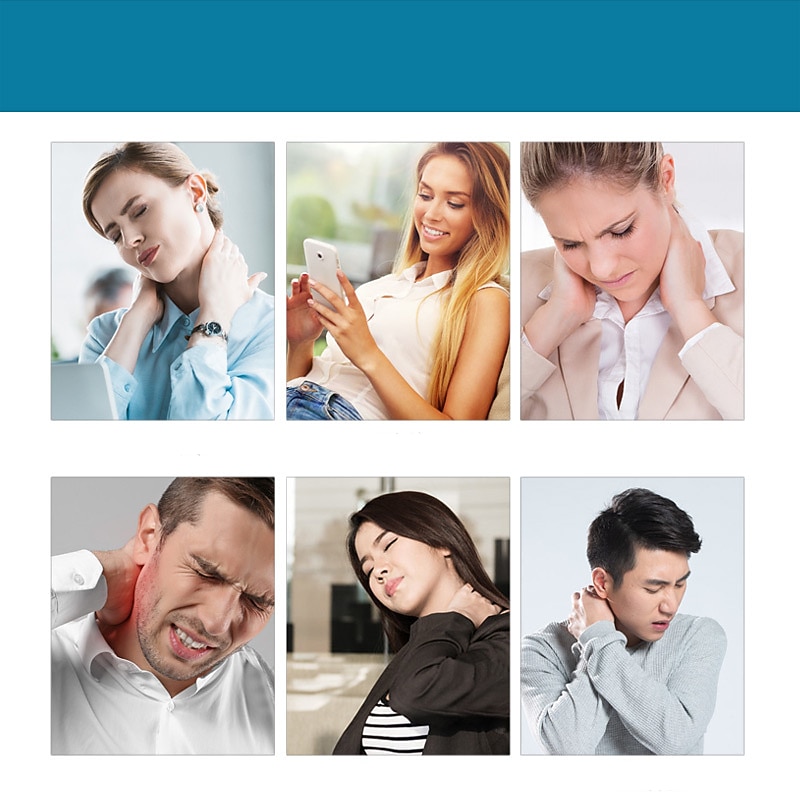 1PC Neck Brace Soft Neck Support Brace Cervical Collar Neck Protector Adjustable Sponge Neck Shoulder Relaxer Neck Collar Relieves Pain Spine Pressure for Sleeping Injury Home Office Use4