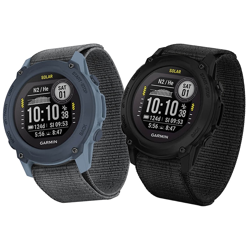 Watch Band for Garmin Fenix 7X 7S 7 Pro Approach S70 Epix Pro 42mm 47mm 51mm Instinct 2X Tactix 7 Amoled Forerunner 955 255 Enduro Marq Descent Quatix 20mm 22mm 26mm Nylon Replacement  Strap 20mm4