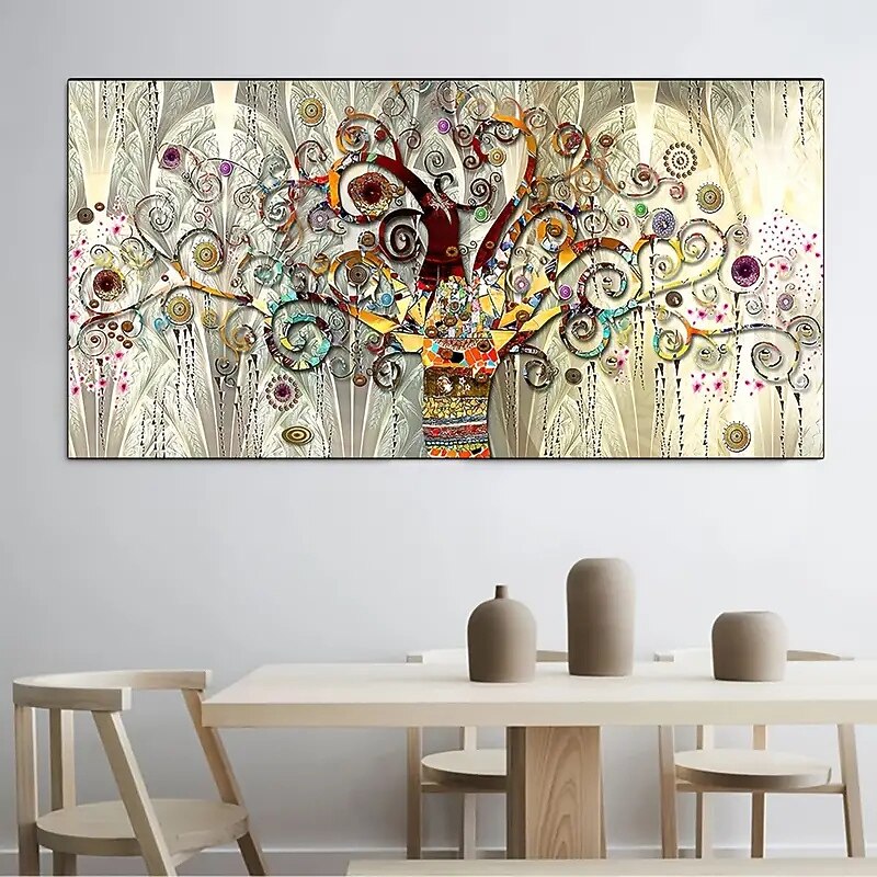 1pc Tree Of Life By Gustav Klimt Landscape Wall Art Canvas Scandinavian Posters And Prints Modern Wall Art Picture For Living Room No Frame2