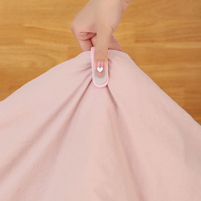 10Pcs Duvet Clips Non-Slip Holder Quilt Blanket Clips Bed Sheet Fixer Sleep Clothes Pegs Cover Fastener Gripper Easy To Unlock4