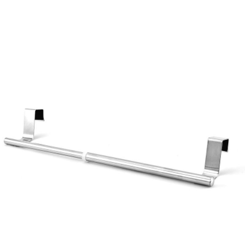 Towel Racks Over Kitchen Cabinet Door Towel Rack Bar Hanging Holder Bathroom Shelf Rack Home Organizer Long Wall Hook3