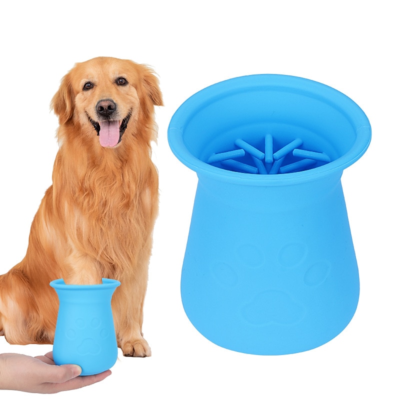 Pet Silicone Foot Wash Cup Dog Foot Wash Pet Paw Cleaning Tool Foot Wash Cup Massager