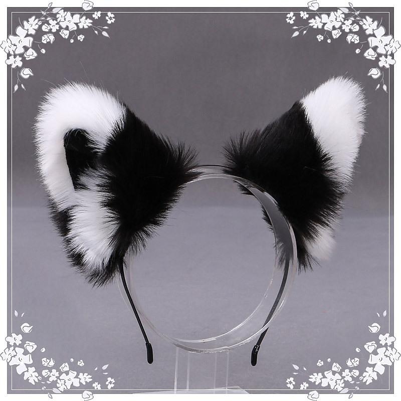 Easter Cat headband ears costume cute lolita headdress cosplay animal ears cat ears headband fox ears hairpin2