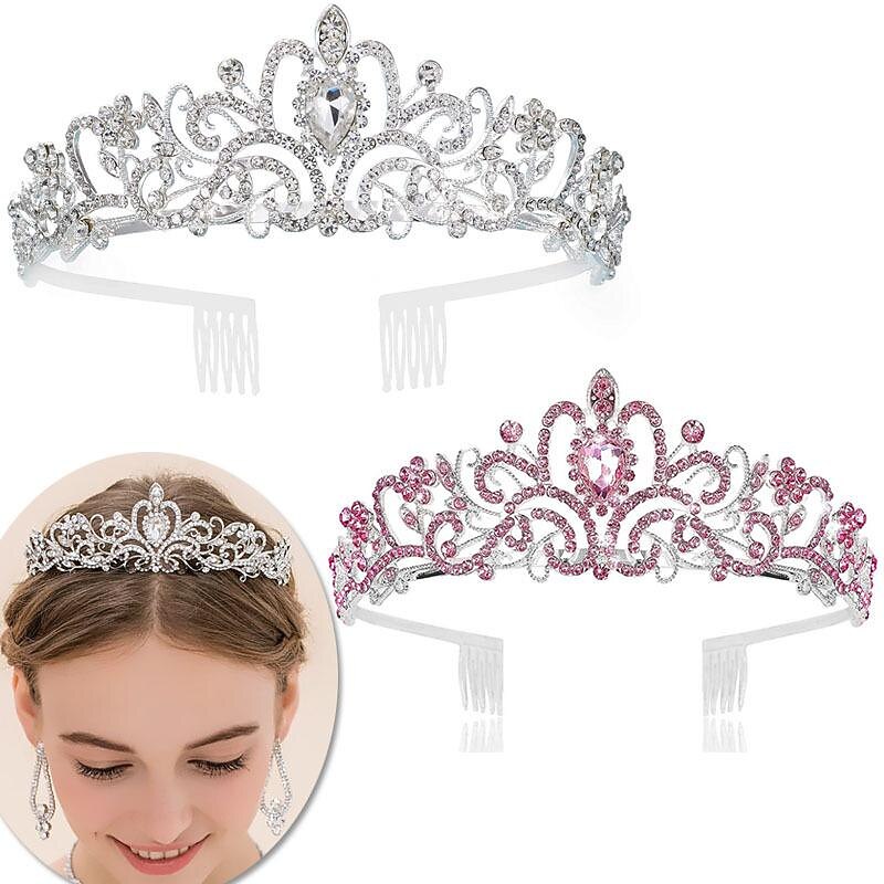 Happy Birthday Wedding Queen Tiara for Women Birthday Crowns for Women Tiaras for Women Happy Birthday Sash Birthday Party Supplies Women Birthday Decorations for Women Birthday Party Favors for Women
