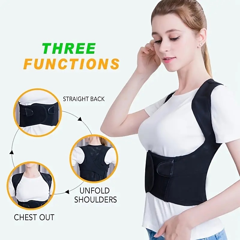 1pc Posture Corrector Corset Back Support Belt Orthopedic Back Belt Lumbar Corset Posture Brace2