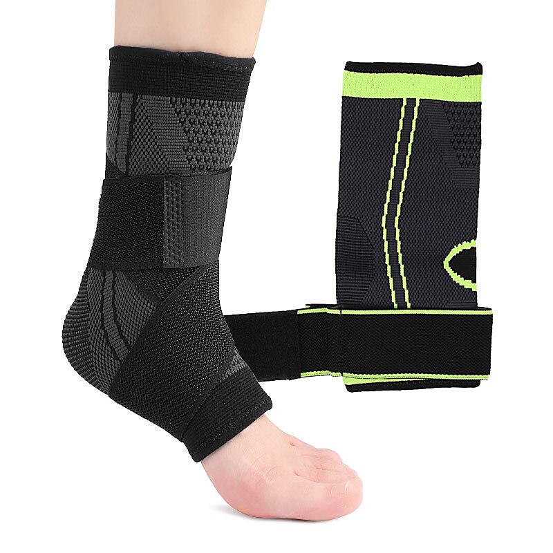 1PC Ankle Brace for Women & Men - Ankle Brace for Sprained Ankle Ankle Support Brace for AchillesTendonSprainInjury Recovery Lace up Ankle Brace for Running Basketball Volleyball2