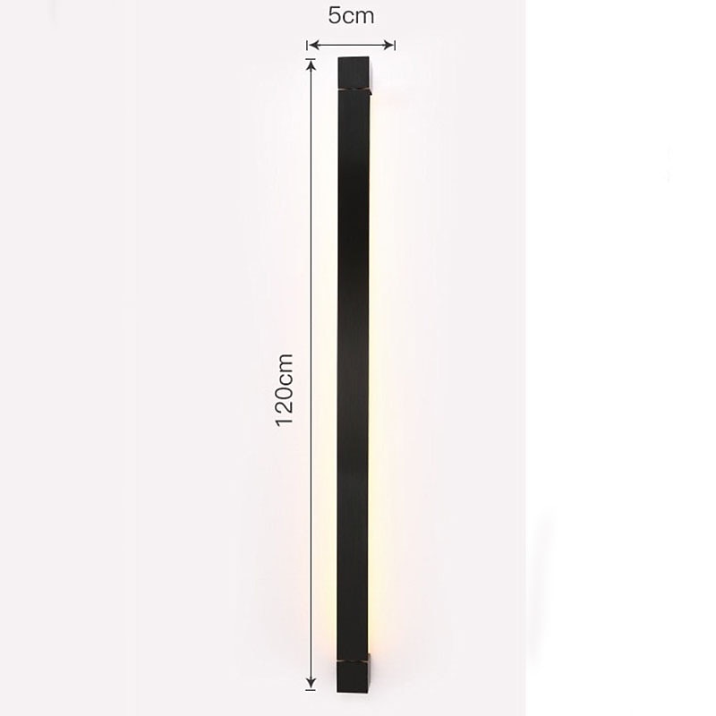 LED Wall Sconces Dimmable Indoor Rotatable Strip Design Wall Light Fixtures for Bedroom Bathroom Hallway Doorway Stairway 110-240V3