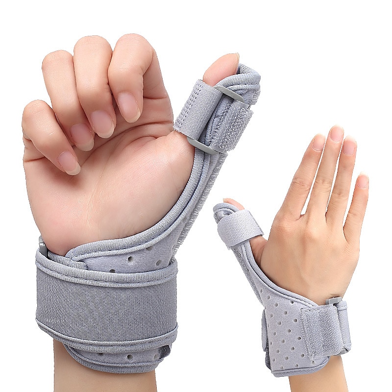 1PC Reversible Thumb & Wrist Stabilizer splint for BlackBerry Thumb Trigger Finger Pain Relief Arthritis Tendonitis Sprained and Carpal Tunnel Support