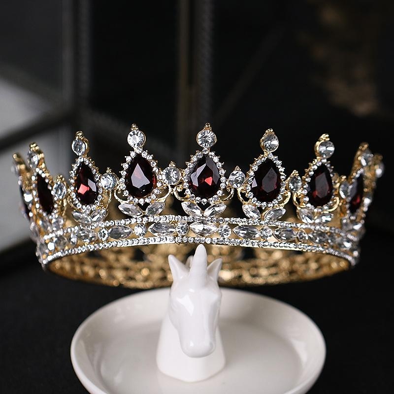 Silver Tiara and Crown for Women Crystal Queen Crowns Rhinestone Princess Tiaras for Girl Bride Wedding Hair Accessories for Bridal Birthday Party Prom Halloween Cos-play Costume4