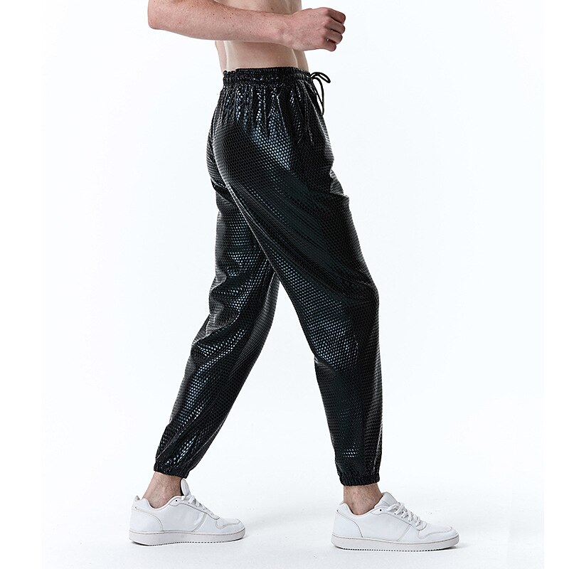 Retro Vintage Disco 1980s Pants Jogger Pants Disco Fancy Dress Men's Carnival Costume Carnival Masquerade Party & Evening Bachelorette Party Pride Parade Adults' Pants4