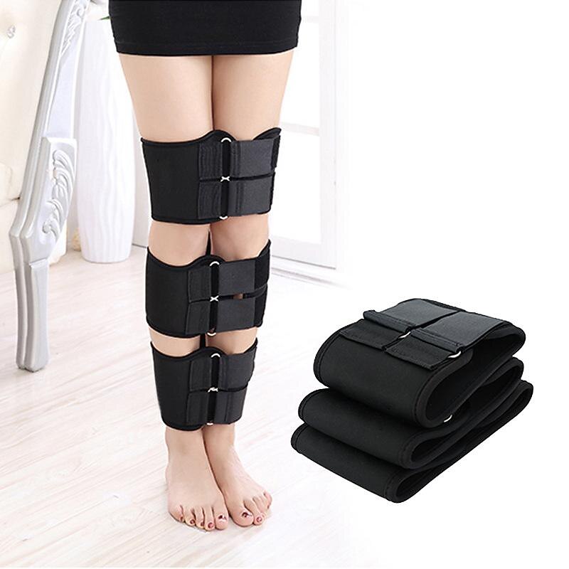 O / X Type Leg Correction Belt Leg Straightener Straps 3 Pcs Legs Posture Corrector Straightening Correction Belt with Knee Pad4