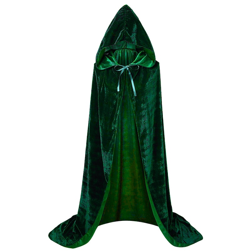 Hocus Pocus Witch Mary Sarah Cloak Masquerade Walpurgis Night Cosplay Costume Party Movie Cosplay for Men's Women's Boys Kid's Adults' Masquerade