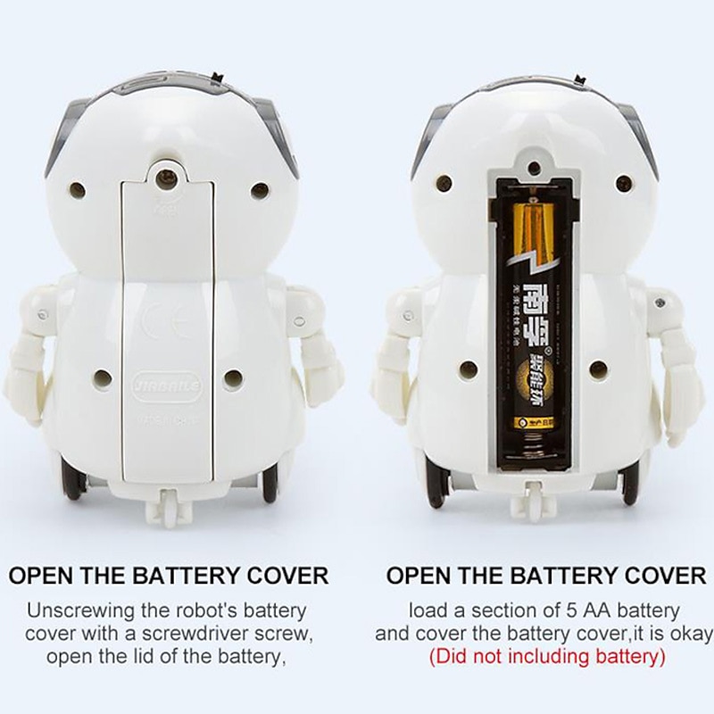 Pocket RC Robot Talking Interactive Dialogue Voice Recognition Record Singing Dancing Telling Story Mini RC Robot Toys Gift4