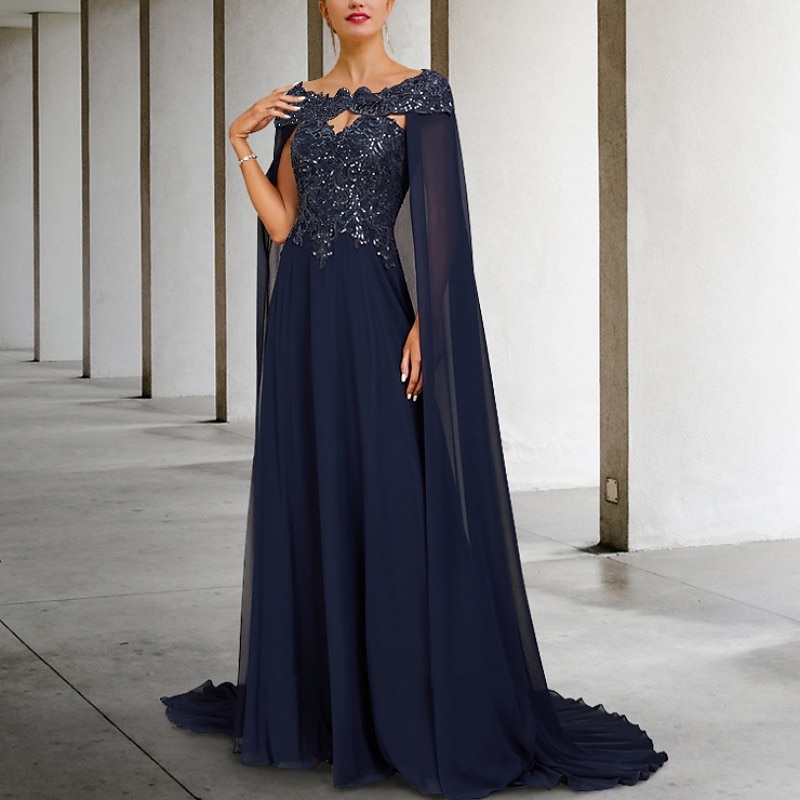 Shawl & Wrap Shawls Women's Wrap Wedding Guest 's Wraps Elegant Pure Sleeveless Chiffon Wedding Wraps With Paillette For Party Evening All Seasons