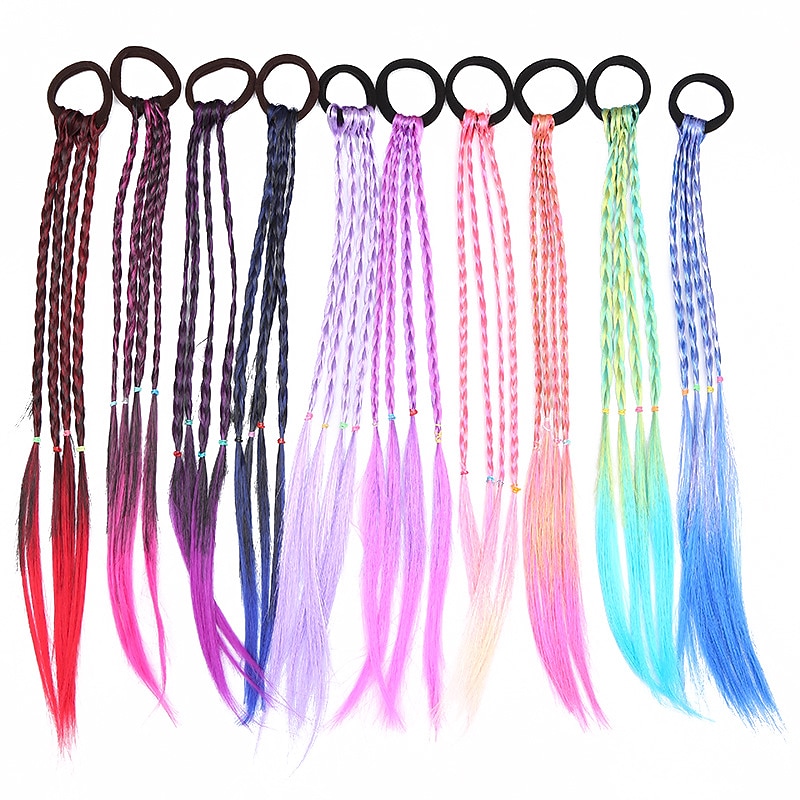 Kids / Toddler Girls' Active / Sweet Daily Solid Colored Basic Polyester Hair Accessories Pink / Dusty Rose / Blue One-Size2