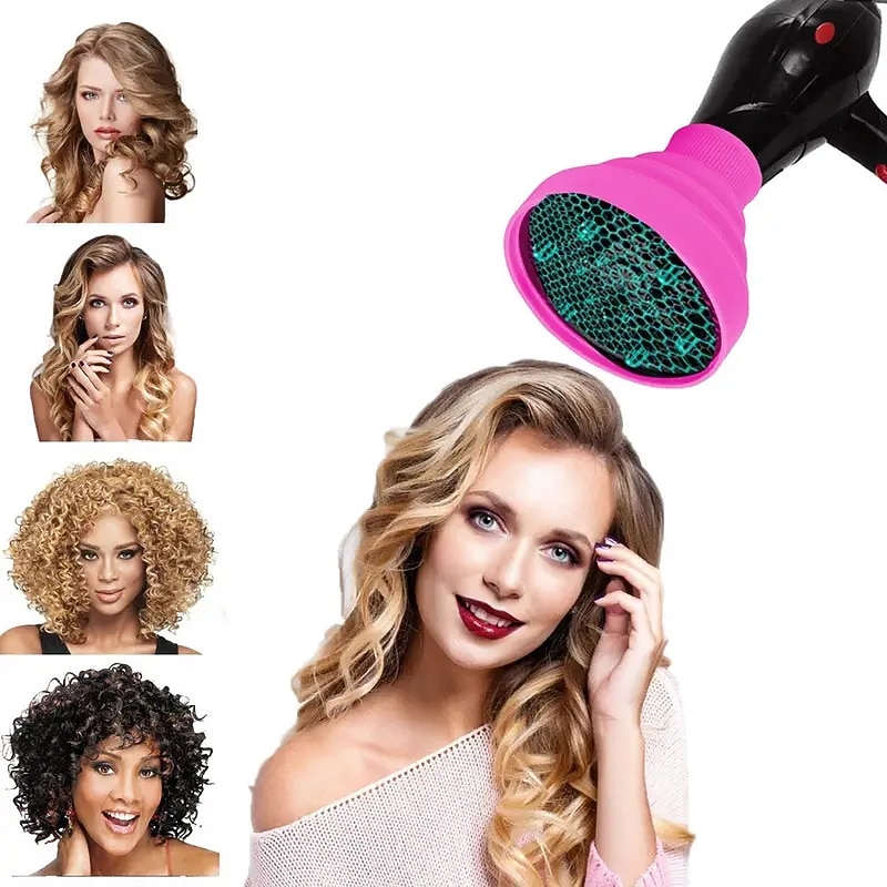 Hair Dryer Diffuser Universal Foldable Curls Blow Dryer Hair Curl Diffuser Cover Hairdryer Accessories Hair Styling Tool2