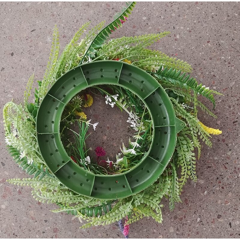 Wild Flower Garland Spring And Summer Garland Front Door Simulation Dry Flower Garland Plant Immortal Flower 45Cm2