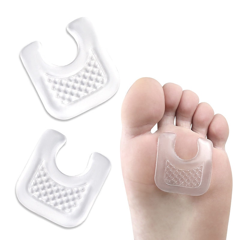 1PC Repositionable Gel Pads for Ball of Foot Cushion Protect and Relieve Metatarsal Sesamoid Pain