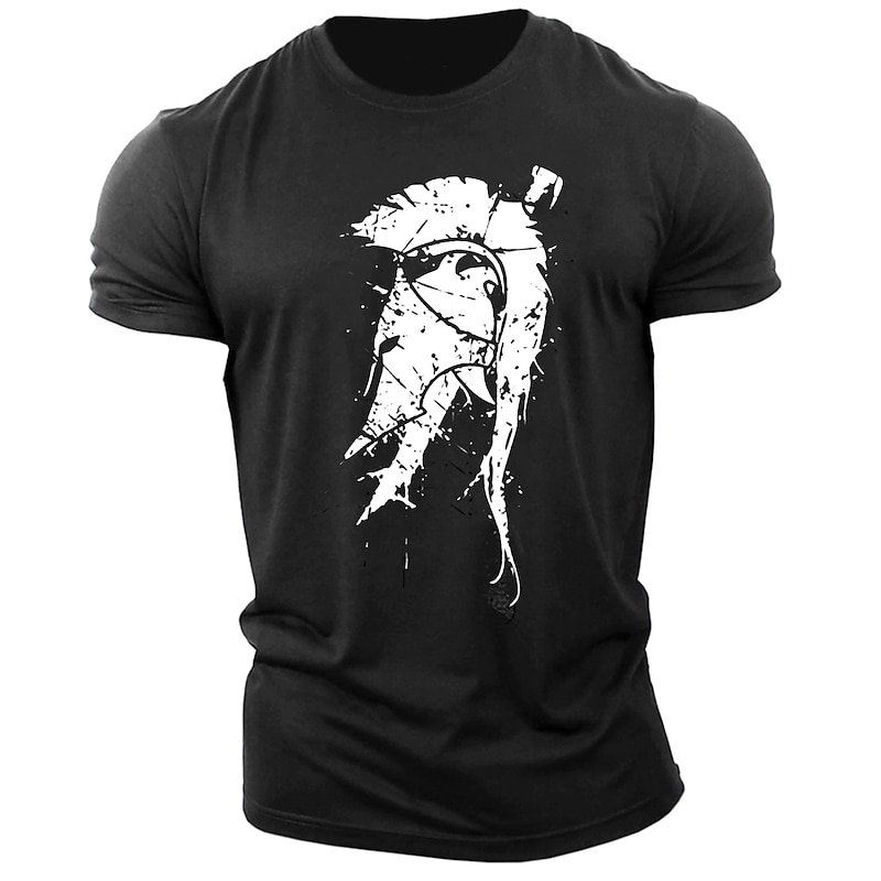 Men's Unisex Geometric T Shirt Casual Style Classic Style Cool Shirt Short Sleeve T shirt Print Crew Neck Shirt Sports Casual Big and Tall Outdoor Street Holiday Light Pink Black White Summer2