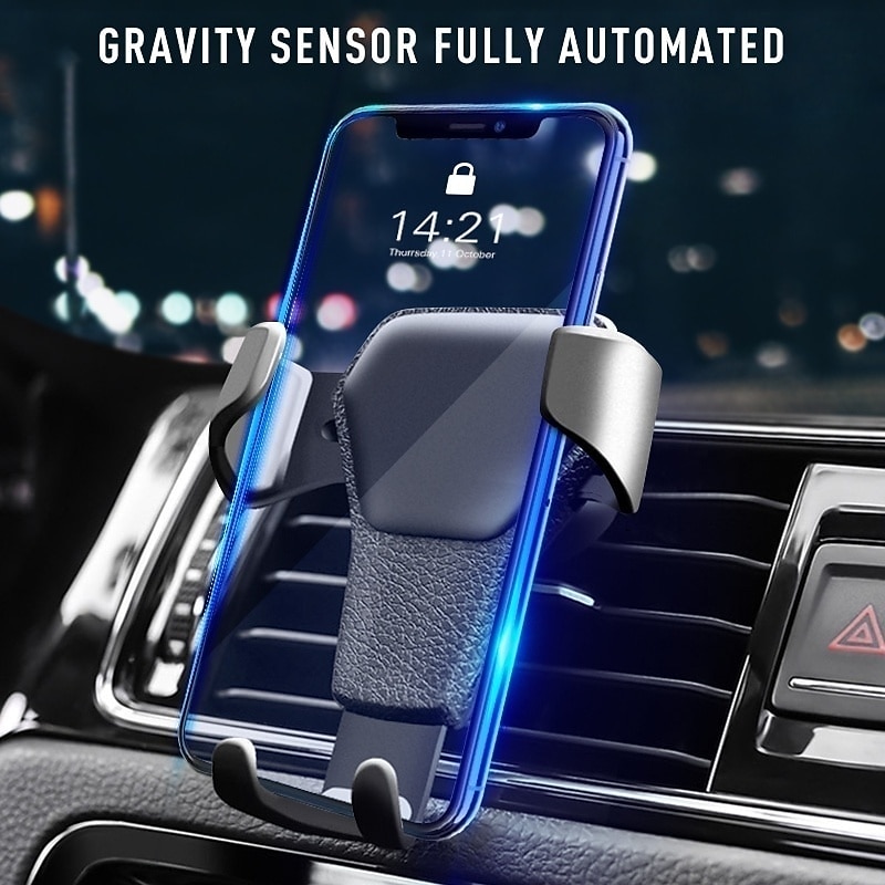 Car Phone Holder Mount 2023 Universal Gravity Vent Phone Mount For Car Vent Compatible With iPhone Samsung and More2