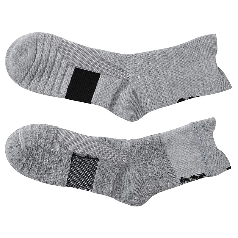 Men's 10 Pairs Socks Crew Socks Black White Color Color Block Daily Wear Vacation Weekend Medium Fall & Winter Warm Ups2