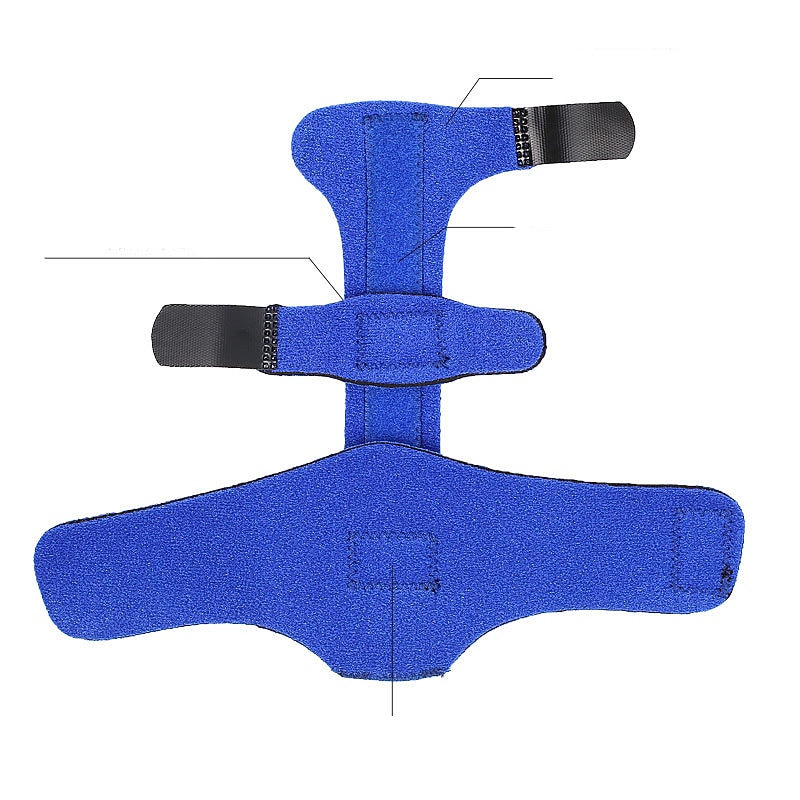 1PC Full Trigger Finger Splint - Hand and Wrist Brace Support - Adjustable Locking Straightener - Straightening Immobilizer Treatment For Sprains Pain Relief Mallet Injury Arthritis Tendonitis4