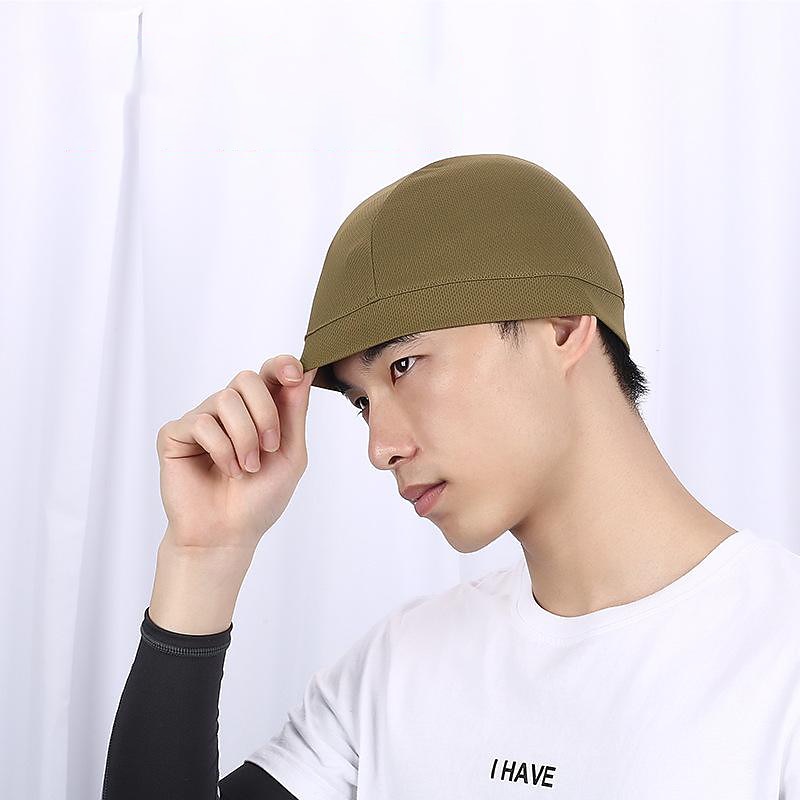 Cycling Cap  Bike Cap Helmet Liner Cap Moisture Permeability Quick Dry Bike / Cycling Black White Pink for Unisex Adults' Mountain Bike / MTB Road Cycling Cycling / Bike Bike / Cycling Solid Color3