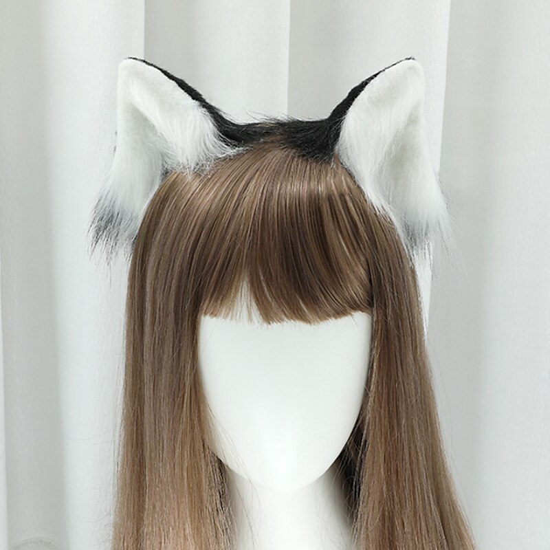 Fox Clip Cat Ears Wolf Paws Cosplay Costume Halloween Fancy Party Costume Accessories