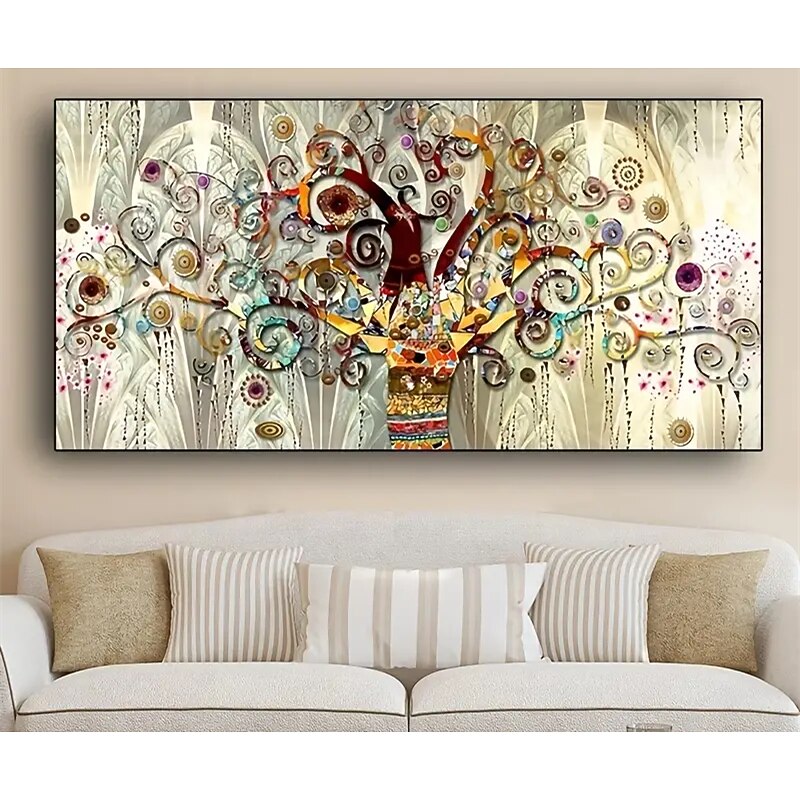 1pc Tree Of Life By Gustav Klimt Landscape Wall Art Canvas Scandinavian Posters And Prints Modern Wall Art Picture For Living Room No Frame4