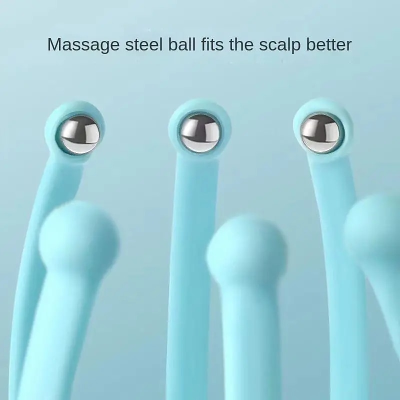 1pc Octopus Head Massager Scalp Massage Claw Soul Extractor Head Scratching Meridian Dredging Artifact3