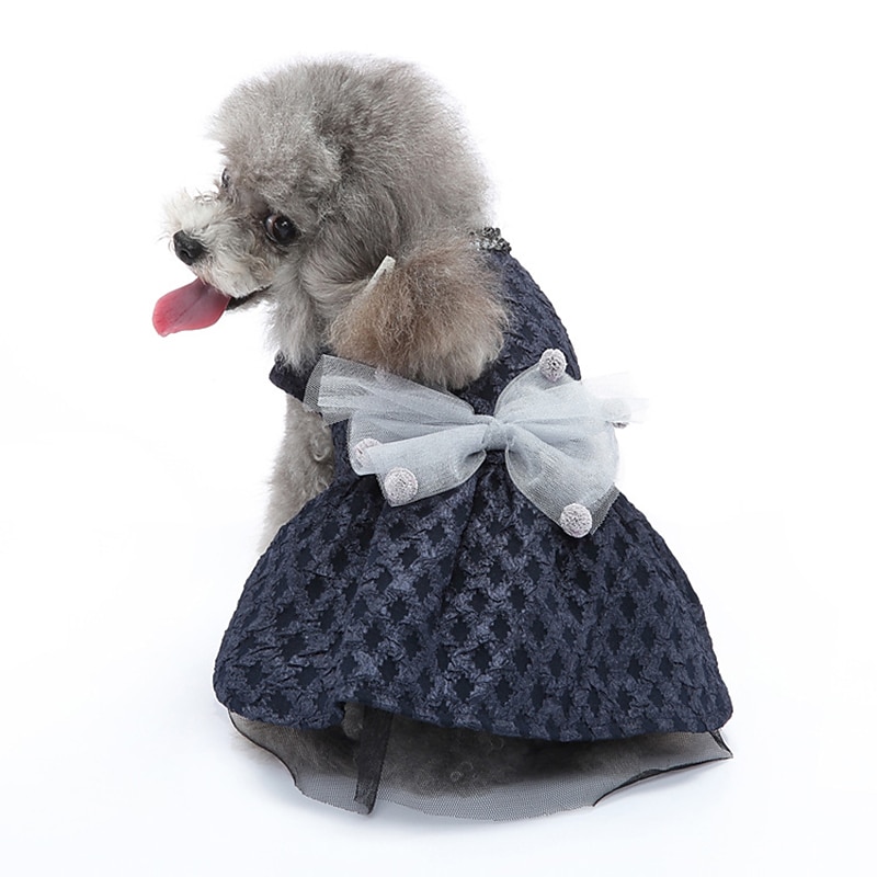 Dog Cat Dress Fashion Cute Soft Washable Comfortable Outdoor Casual Daily Dog Clothing