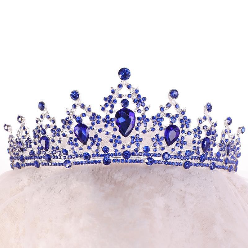 Crystal Queen Crowns and Tiaras with Comb Headband for Women and Girls Princess Crowns Hair Accessories for Wedding Birthday Halloween Costume Cosplay3