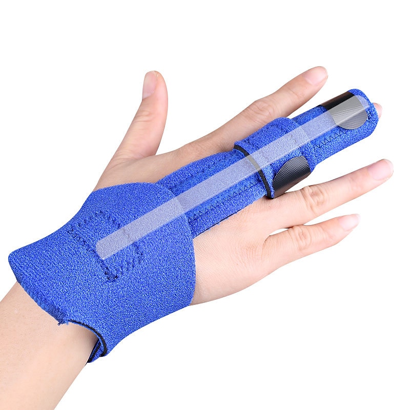 1PC Full Trigger Finger Splint - Hand and Wrist Brace Support - Adjustable Locking Straightener - Straightening Immobilizer Treatment For Sprains Pain Relief Mallet Injury Arthritis Tendonitis2
