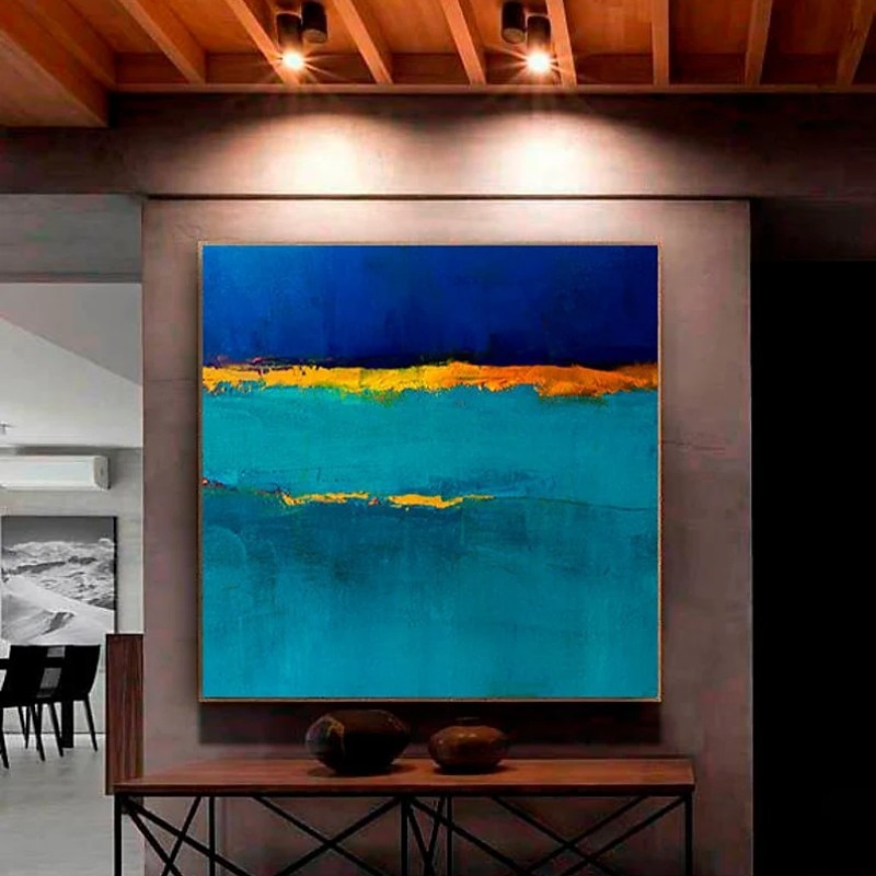 Handmade Oil Painting Canvas Wall Art Decoration Modern Light Luxury Style Abstract for Home Decor Rolled Frameless Unstretched Painting