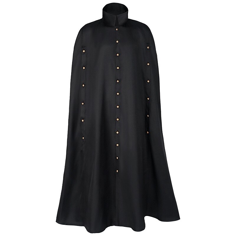 Punk & Gothic Medieval Steampunk Cape Cloak Vampire Plague Doctor Fancy Dress Men's Viking Masquerade Casual Daily Adults' Cloak4