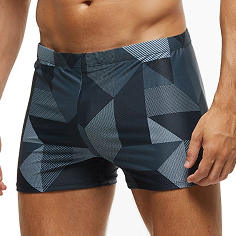 Men's Swimwear Swim Shorts Swim Trunks Shorts Print Graphic Prints Comfort Breathable Holiday Going out Hawaiian Boho Black Blue3