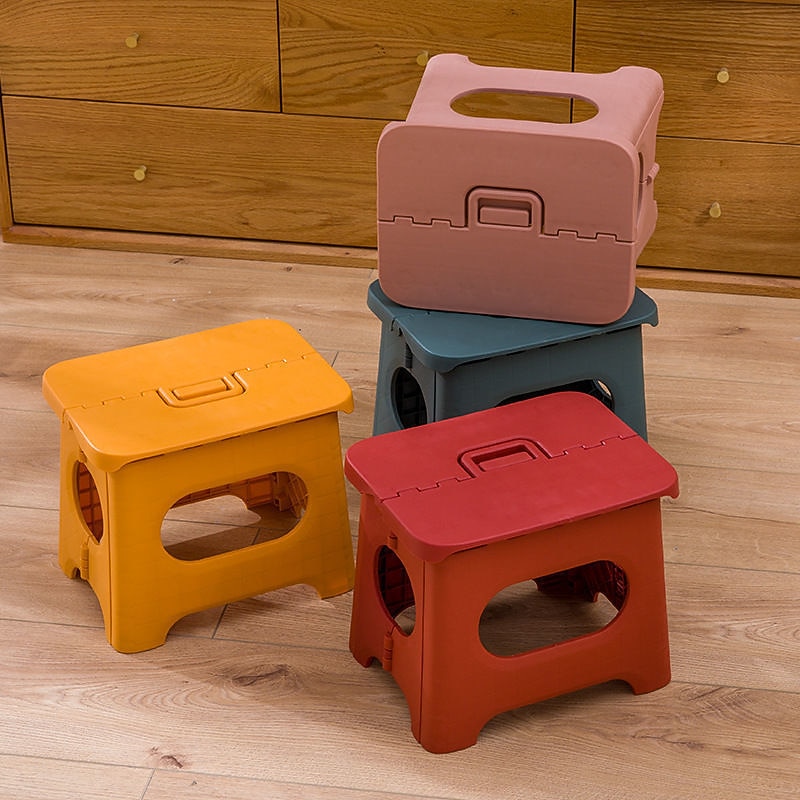 Japanese-style Portable Household Folding Stool Kids Child Plastic Stool Outdoor camping fishing stool3