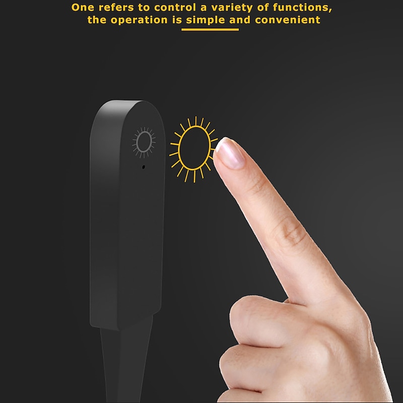 Reading Clip Light On Book Black Battery Chargeable Flexible LED Eye Protection Reading Night Lights Mini Portable Student Lamp4