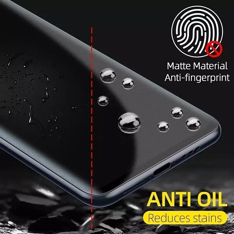 3 pcs Screen Protector For Samsung Galaxy S25 Ultra S25 Ultra Plus S24 Ultra Plus S23 S22 S21 S20 Plus Ultra Note 20 Ultra 10 Plus TPU Hydrogel Matte Anti Bubbles Anti-Fingerprint Ultra Thin Scratch4