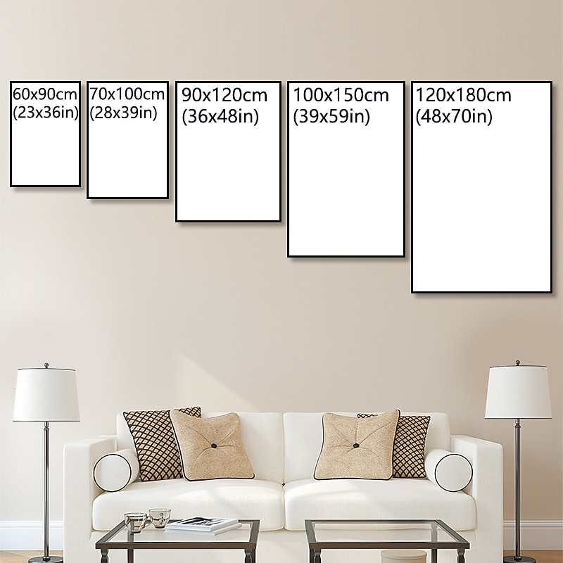 Handmade Oil Painting Canvas Acrylic Wall Art Decoration Modern Abstract Knife Lotus Pond Landscape for Home Decor Rolled Frameless Unstretched Painting2